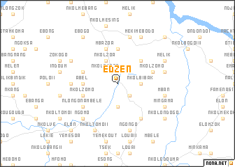 map of Edzen