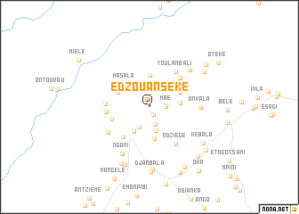map of Edzouanséké
