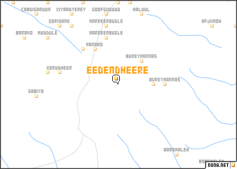 map of Eeden Dheere