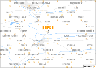 map of Eefde