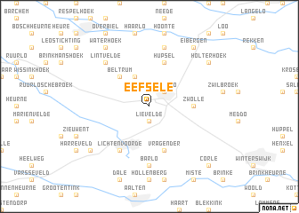 map of Eefsele