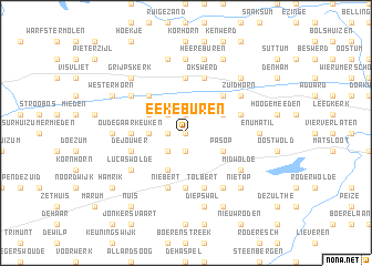 map of Eekeburen