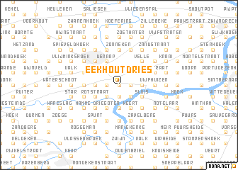 map of Eekhoutdries