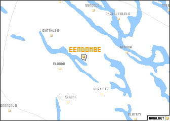 map of Eendombe