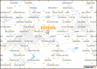 map of Eeneind