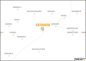 map of Eenhana