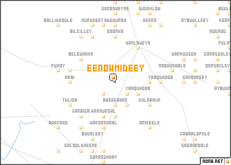 map of Eenow Mideey