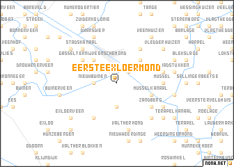 map of Eerste Exloërmond