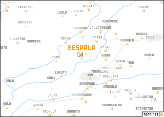 map of Ees-Pala