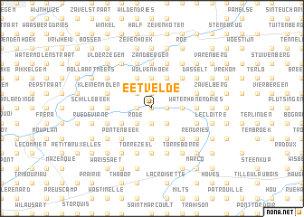 map of Eetvelde