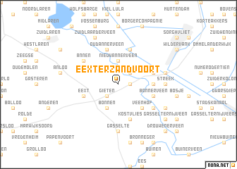 map of Eexterzandvoort