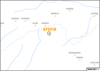 map of Efefia