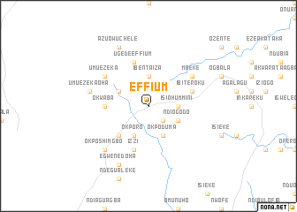 map of Effium