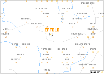 map of Effolo