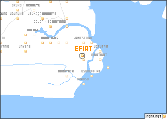 map of Efiat