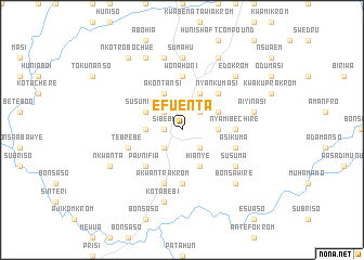 map of Efuenta