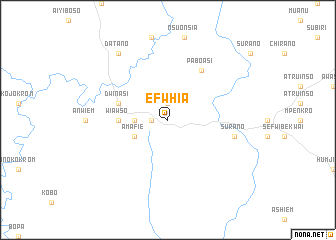 map of Efwhia