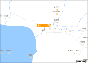 map of Egabada