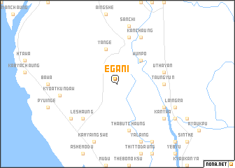 map of Egani