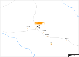 map of Eganyi