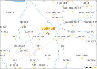 map of Egbagu