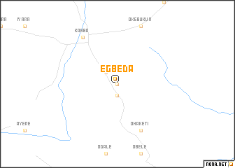map of Egbeda