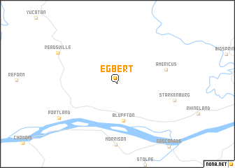 map of Egbert