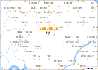 map of Egborode