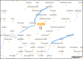 map of Egbo