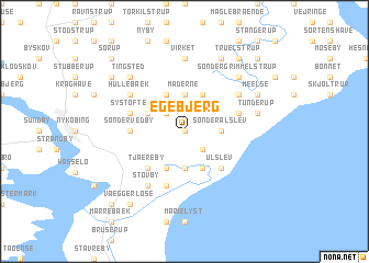 map of Egebjerg