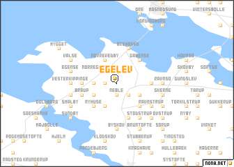 map of Egelev