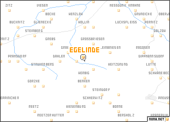 map of Egelinde