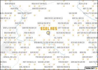 map of Egelmes