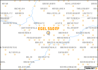 map of Egelsdorf