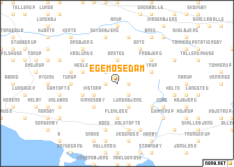 map of Egemosedam