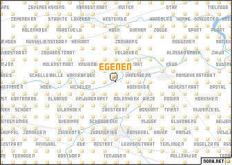 map of Egenen