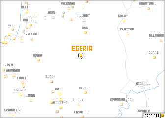 map of Egeria