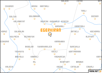 map of Eğerkıran
