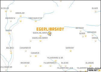 map of Eğerlibaşköy