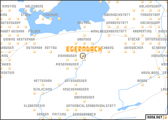 map of Egerndach