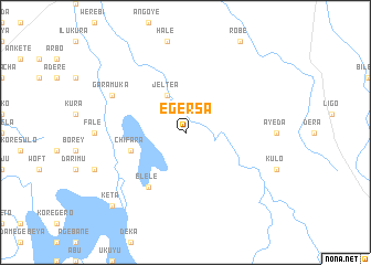 map of Egersa