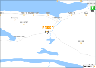 map of Eggan