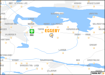 map of Eggeby