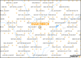 map of Eggenbach