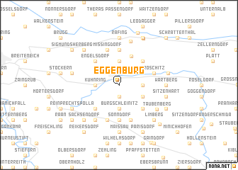 map of Eggenburg