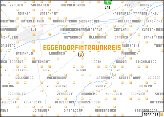 map of Eggendorf im Traunkreis