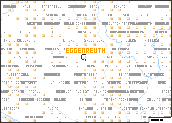 map of Eggenreuth