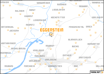 map of Eggenstein