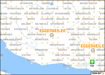 map of Eggenweiler