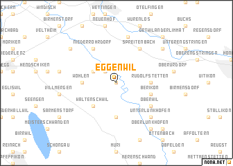 map of Eggenwil